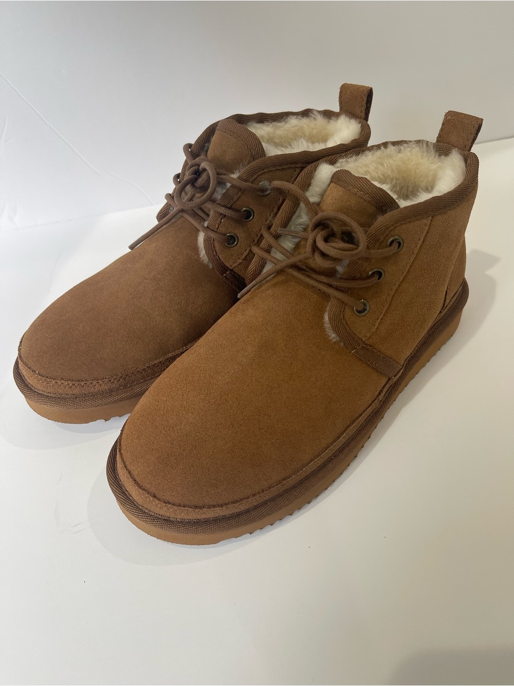 Quince Australian Shearling Chukka Bootie Size 8 - Picture 2 of 8